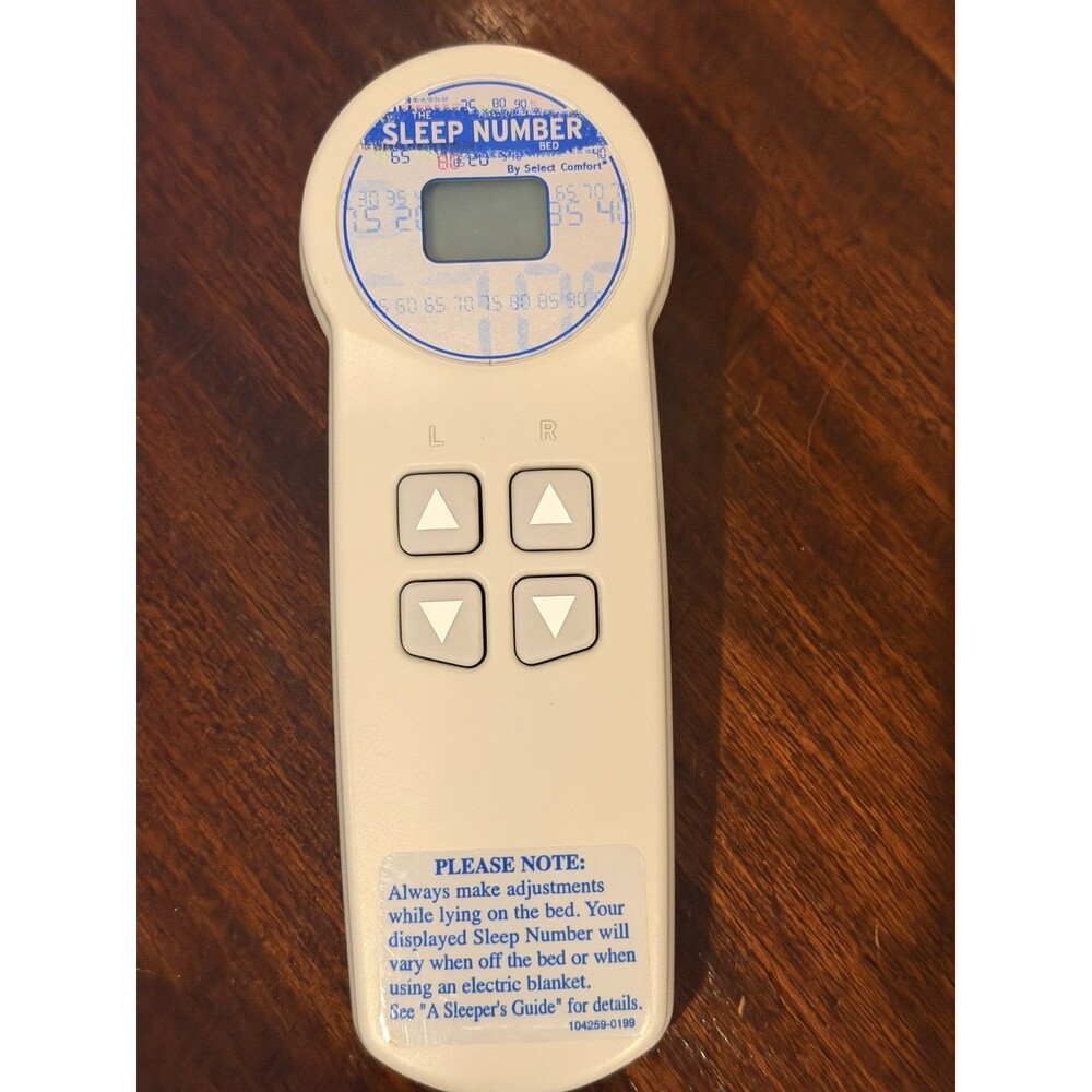 Sleep Number Select Comfort Air Chamber Wireless Remote UFCS3 LPM-1000E